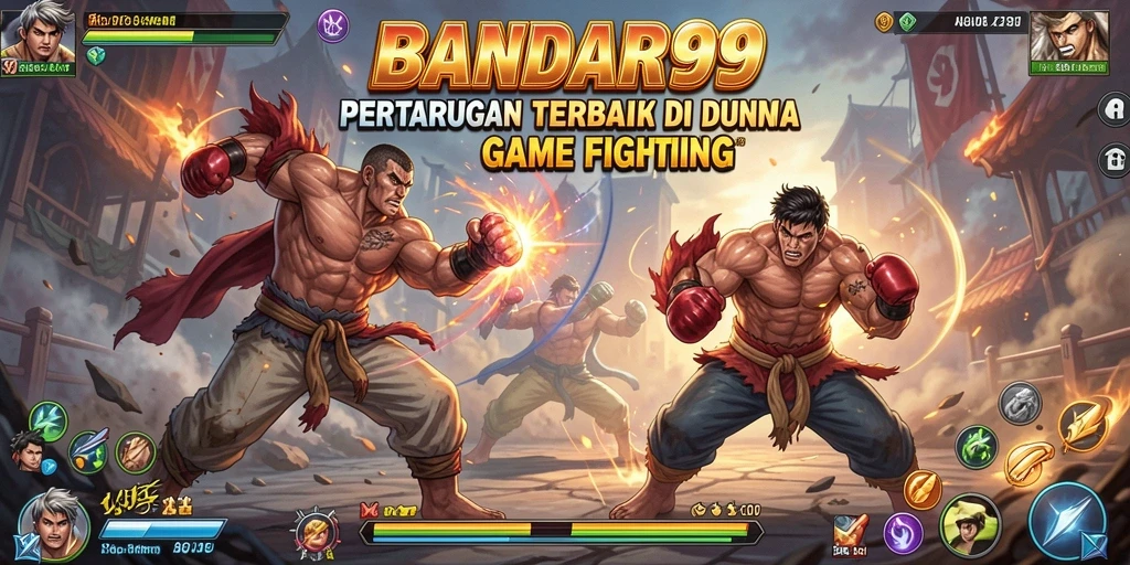 Tampilkan aksi bertarung seru dalam BANDAR99.