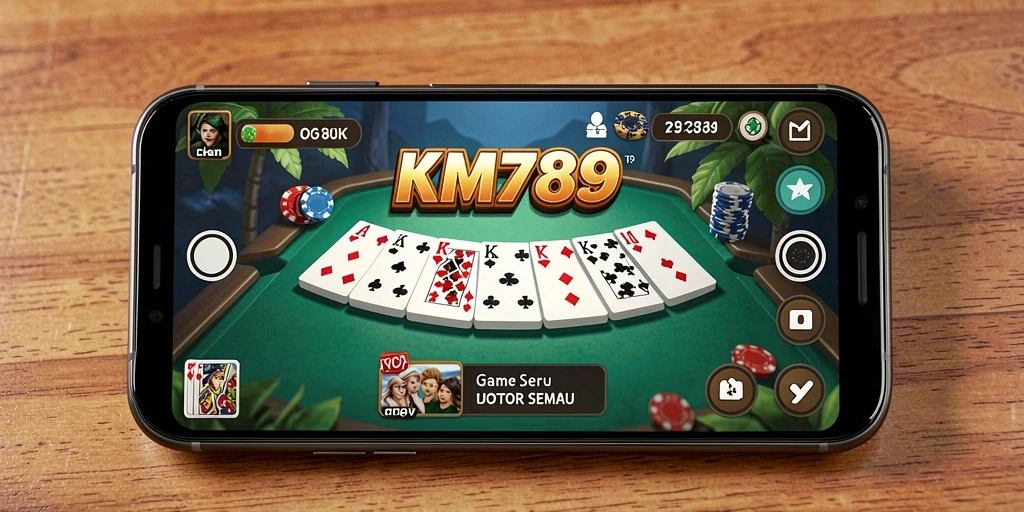 Tampilan gameplay seru dari KM789 yang penuh strategi dan kesenangan.
