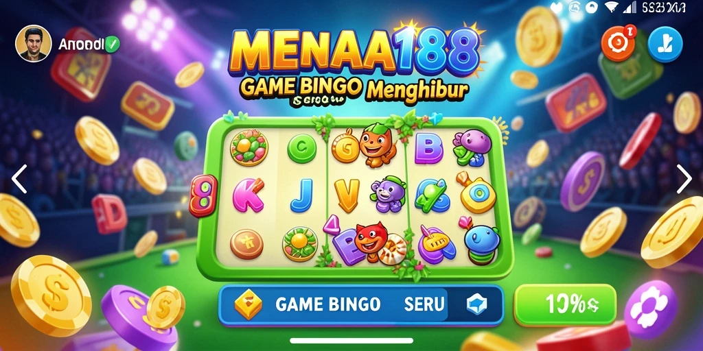 Tampilan gameplay MENARA188 yang seru dalam permainan Bingo.