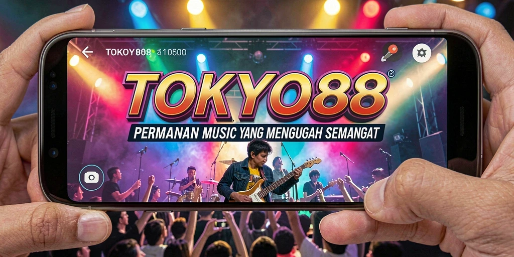 Screenshot utama TOKYO88 menampilkan pengalaman gameplay yang seru dan musik yang mendebarkan.